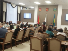 Заседание сессии Совета народных депутатов Воробьёвского муниципального района