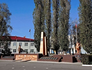 Памятник воинам, погибшим в годы ВОВ в с.Воробьевка