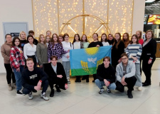 Активисты «Движения первых» Воробьёвского района посетили выставку в Москве