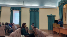 Глава Берёзовского сельского поселения Ю.И. Савченко отчитался перед депутатами поселения о проделанной работе за 2023 г.